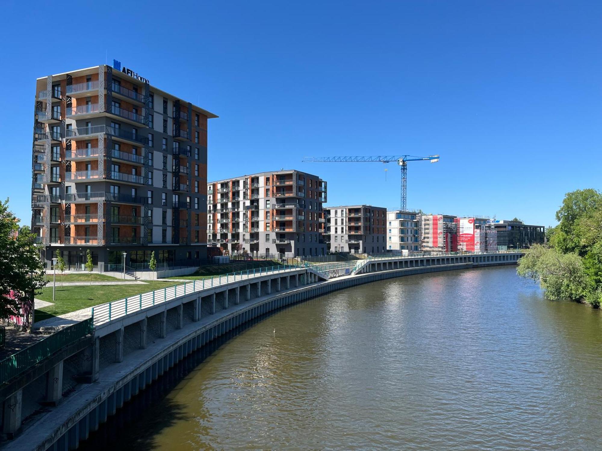 Jesionowe Apartamenty Nad Odra, Stare Miasto, Sauna W Jednym, Klimatyzacja , Garaz Podziemny 0 Zl, Odra River , Old Town, New Building, Air Conditioning, Sauna-One, Underground Garage Free Вроцлав Экстерьер фото